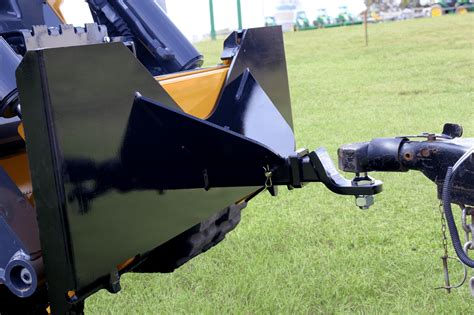 dump trailer for skid steer|skid steer trailer moving attachment.